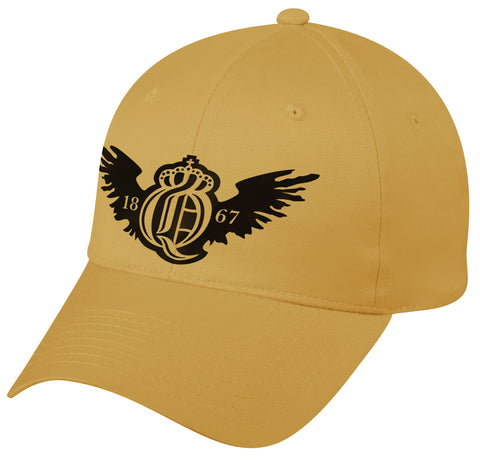Washed Faded Gold Twill Baseball Cap
