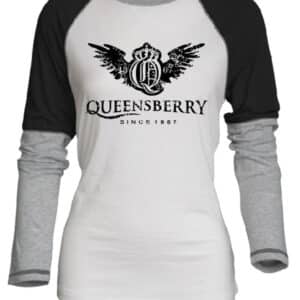 Ladies Color Block Long Sleeve Tee Shirt