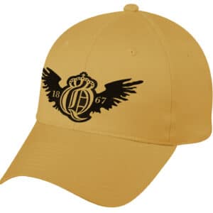 Washed Faded Gold Twill Baseball Cap